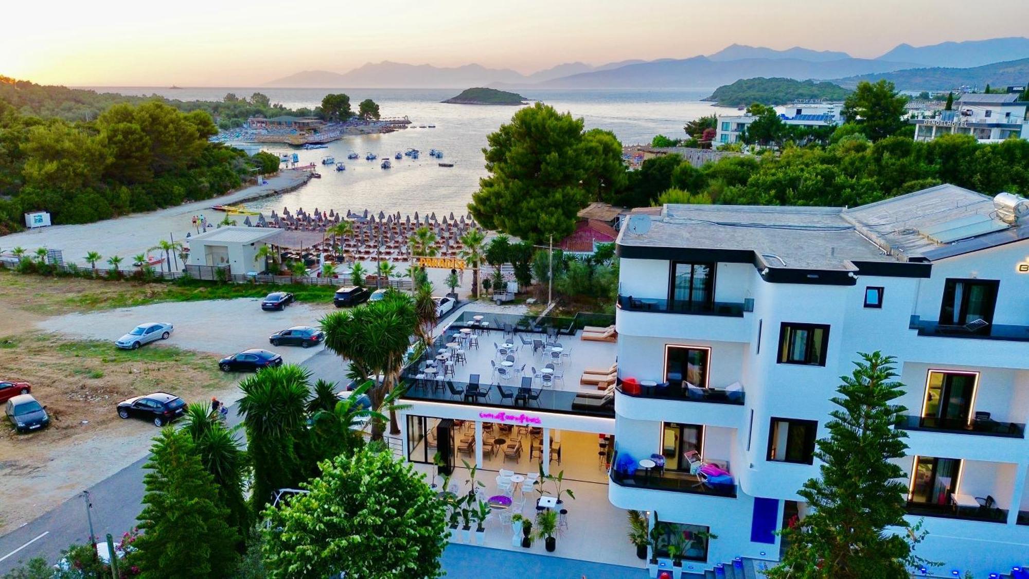 Hotel Vila Park Bujari Ksamil Exteriör bild