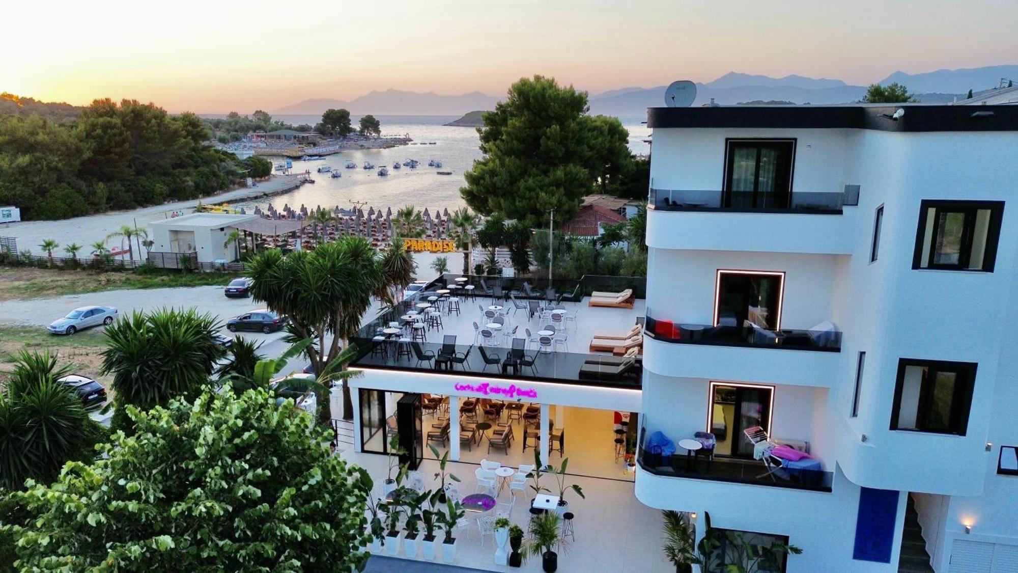 Hotel Vila Park Bujari Ksamil Exteriör bild